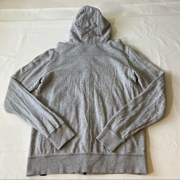 Adidas Neo gray Zip Up Hoodie women's small gorpcore athletic wardrobe essential - Picture 10 of 11